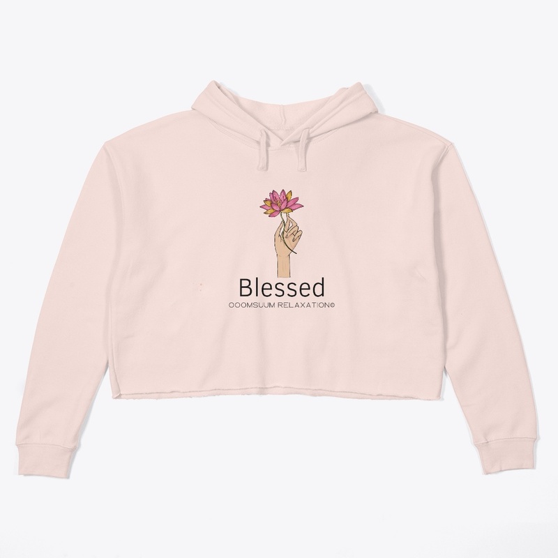 Blessed♥ Crop Hoodie