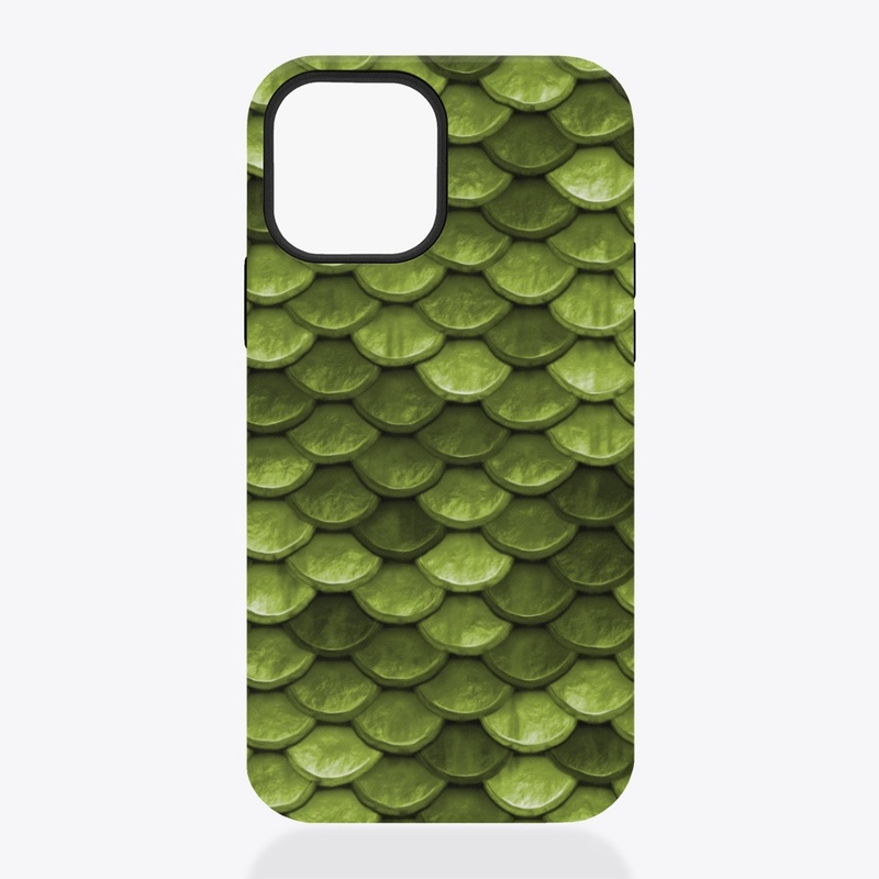 Green Mermaid Fish Scales