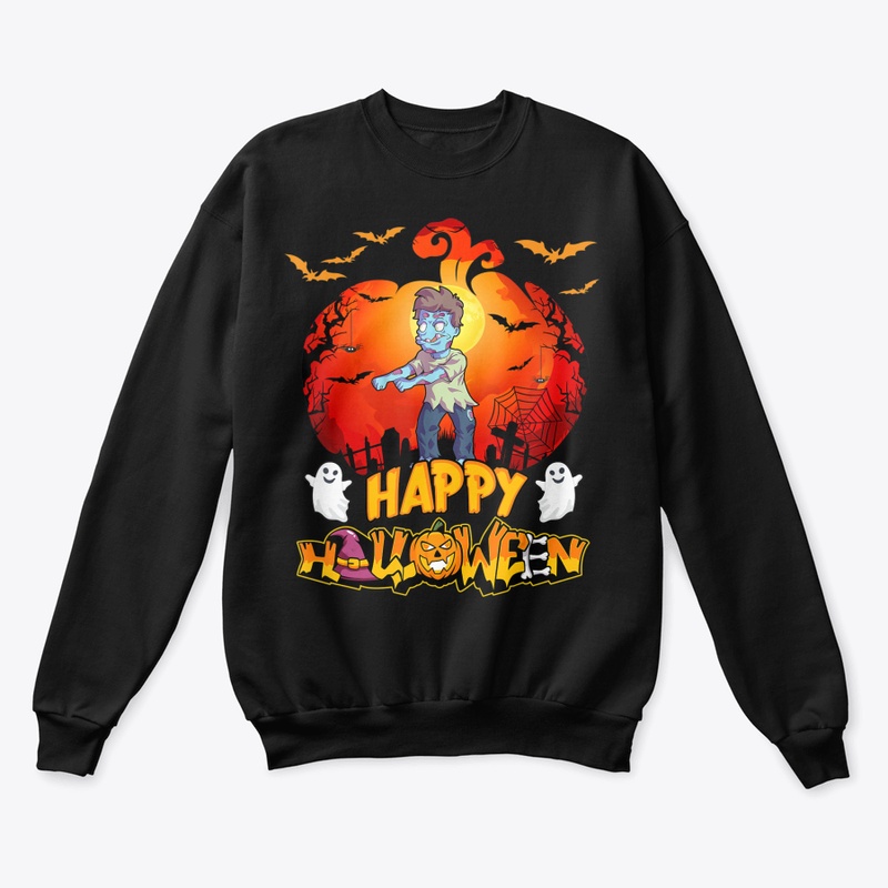 Halloween Pumkin Flossing Zombie For Boy