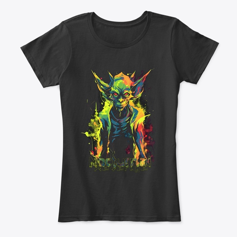 Nocturnal Revenge Abstract Goblin