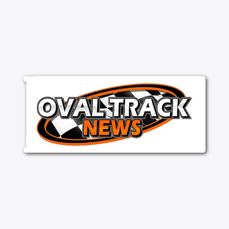 Oval Track News Sticker