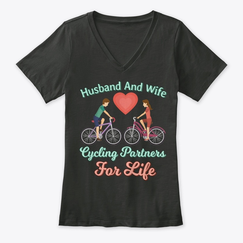 Cycling Partners For Life - Husband Wife