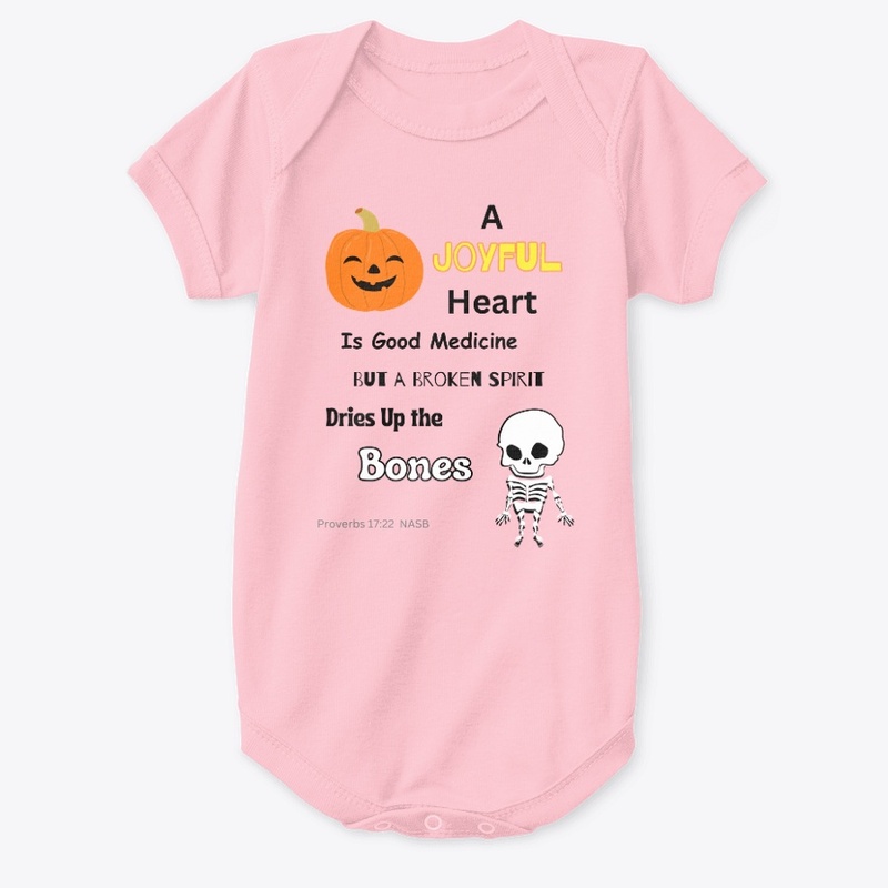 A Joyful Heart - for light color shirts