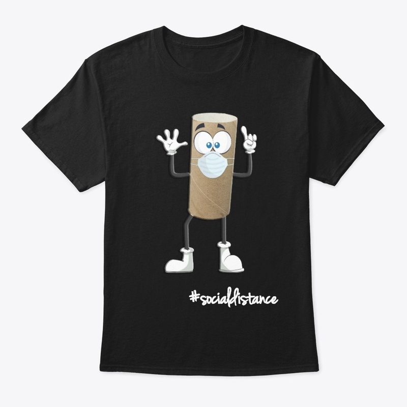 social distance T-shirt