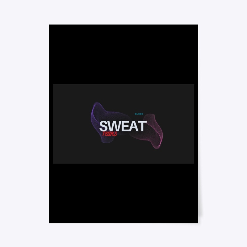 BLOOD SWEAT AND TEARS POSTER