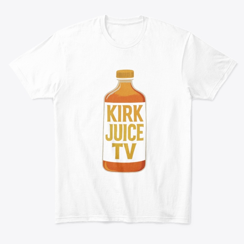 KIRK JUICE TV Official Logo Tee