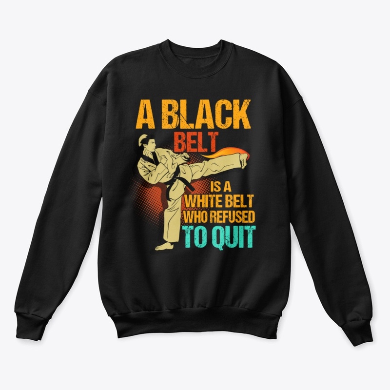 Taekwondo And Karate Black Belt Martial