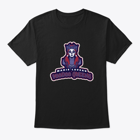 4 Th Of July Marie Laveau Voodoo Queens Black Maglietta Front