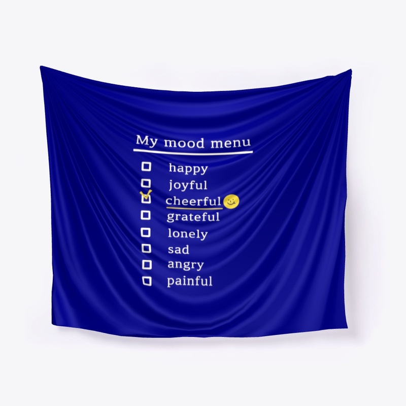 My mood menu(cheerful)