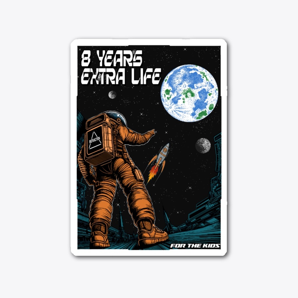 Extra Life Design Extra Life 2024 Die Cut Products from Refraction