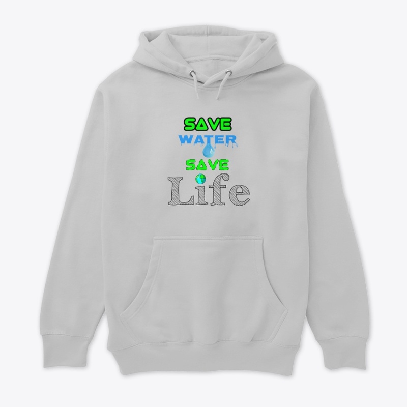 "Save Water 💦 Save Life" Message 