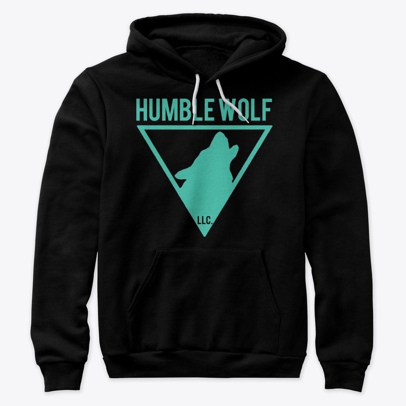 Humble Wolf (Light Blue Logo)