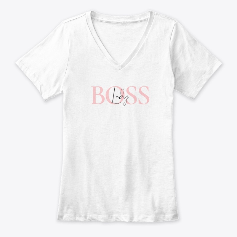 Boss Lady Pink Premium TShirt