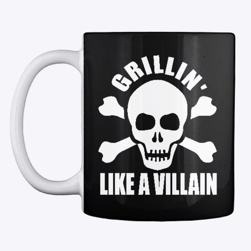 Grillin Like a Villian BBQ Chef Tshirt