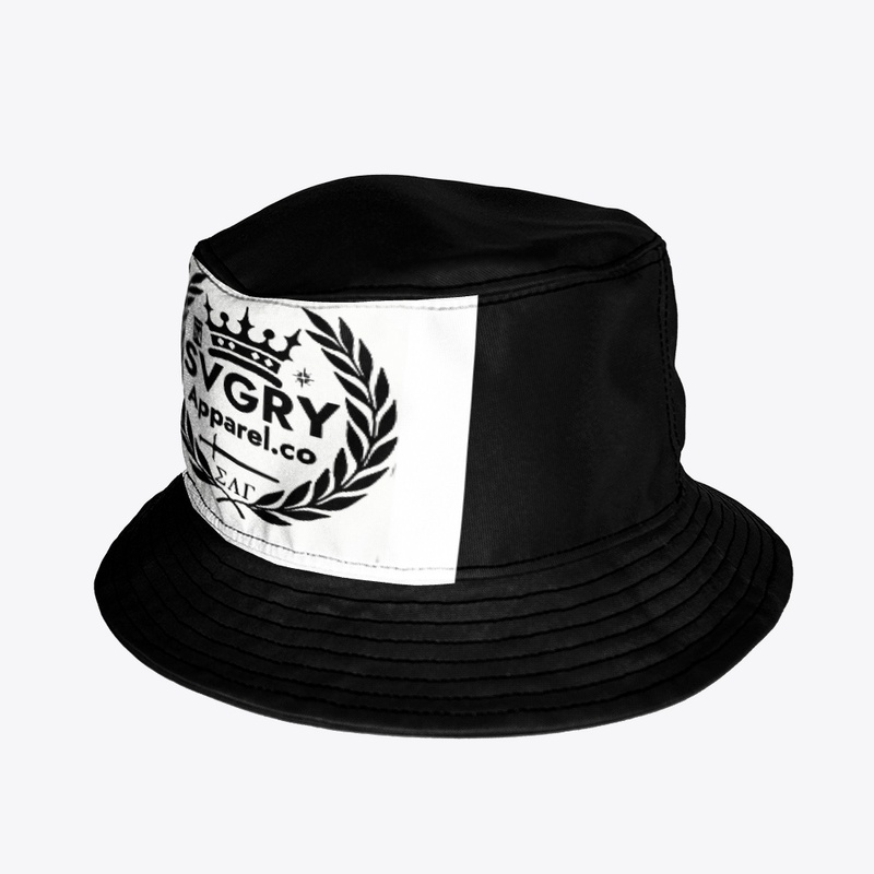 Bucket hat with logo 