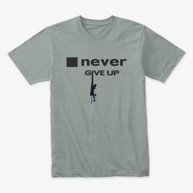 Never give up by  Adwa 