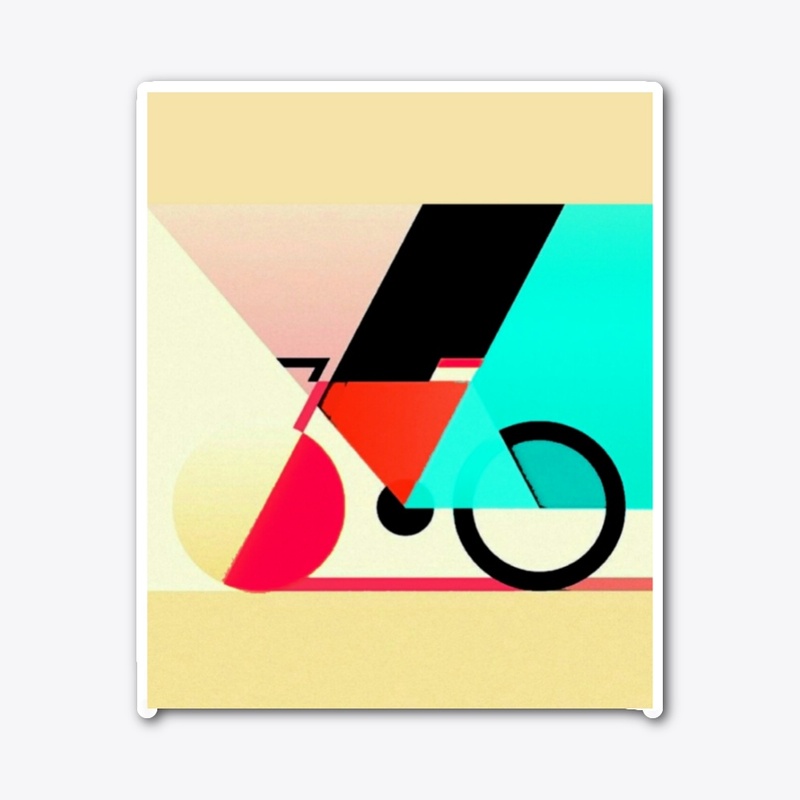 Geometrical craved model illustration
