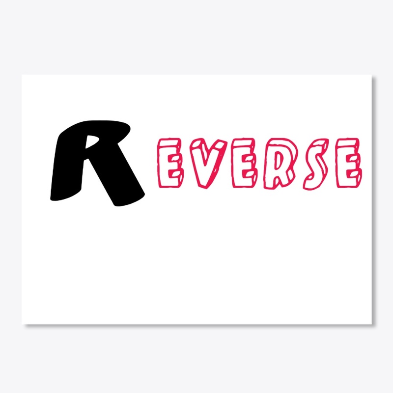 Reverse t-shirt and hoodie.