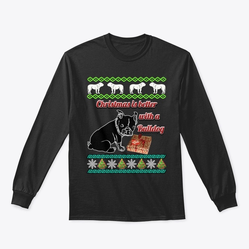 Christmas Is Better With a Bulldog