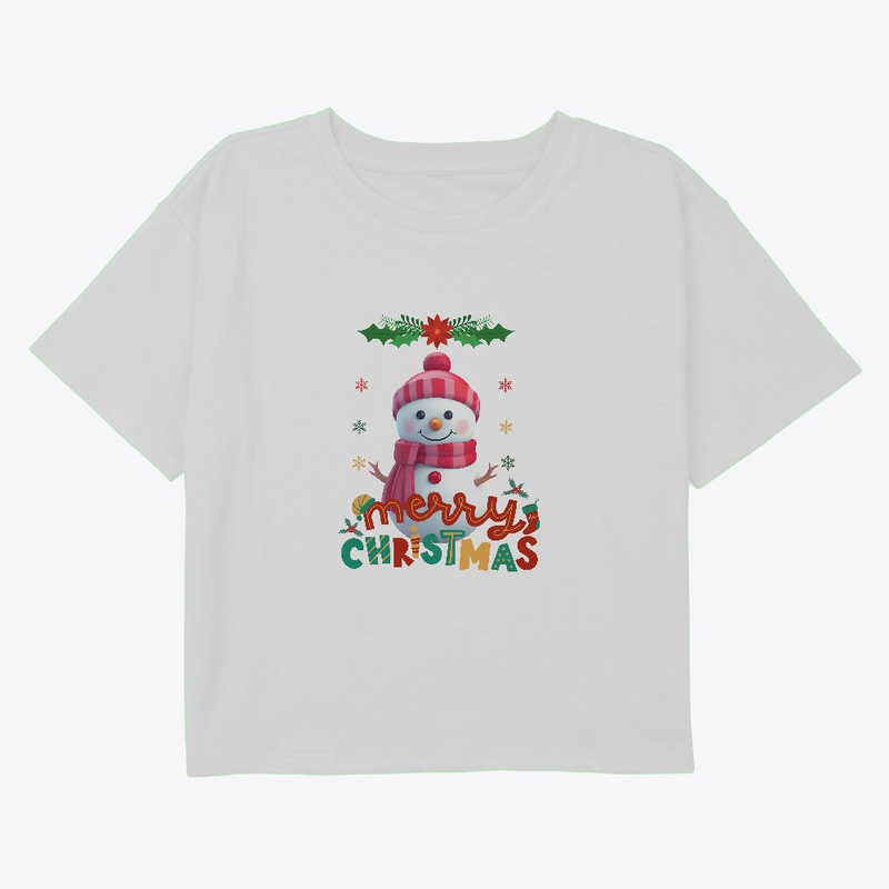 A Cute Merry Christmas Tshirt 