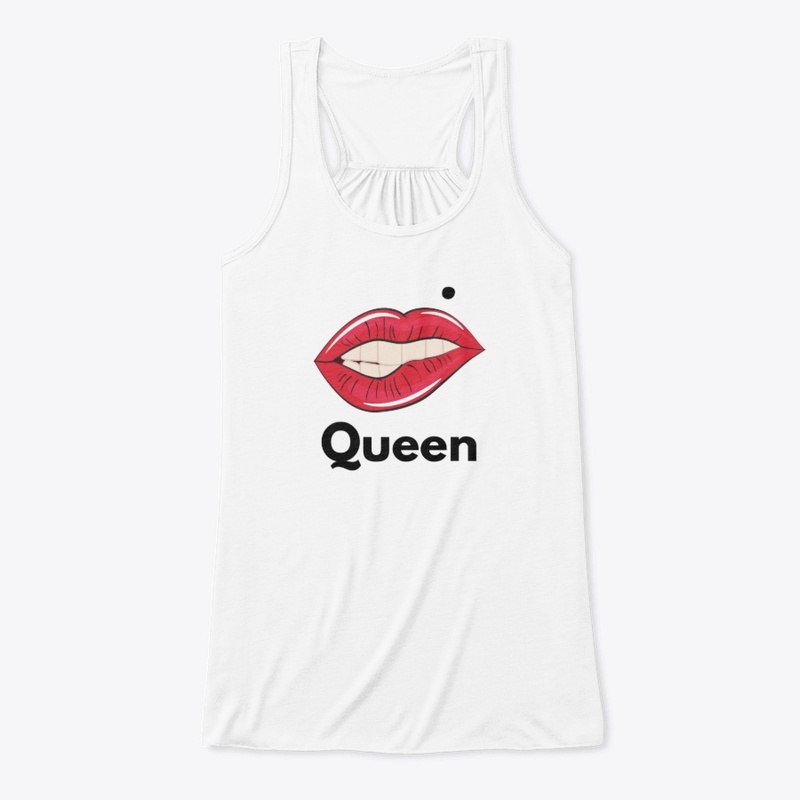 Queen juicy lips T-shirt and apparel