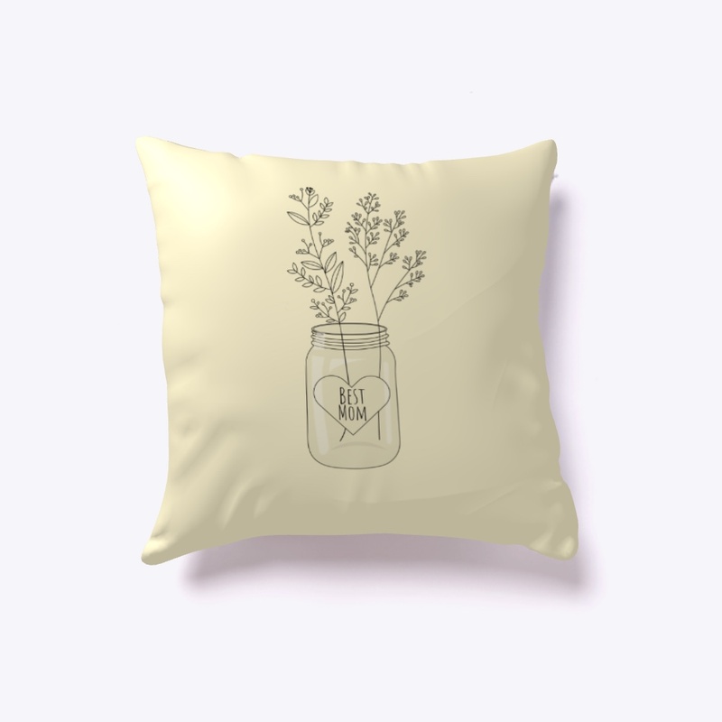 Flower Jar Illustration
