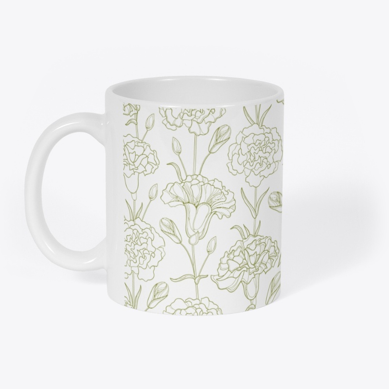 Flower mug