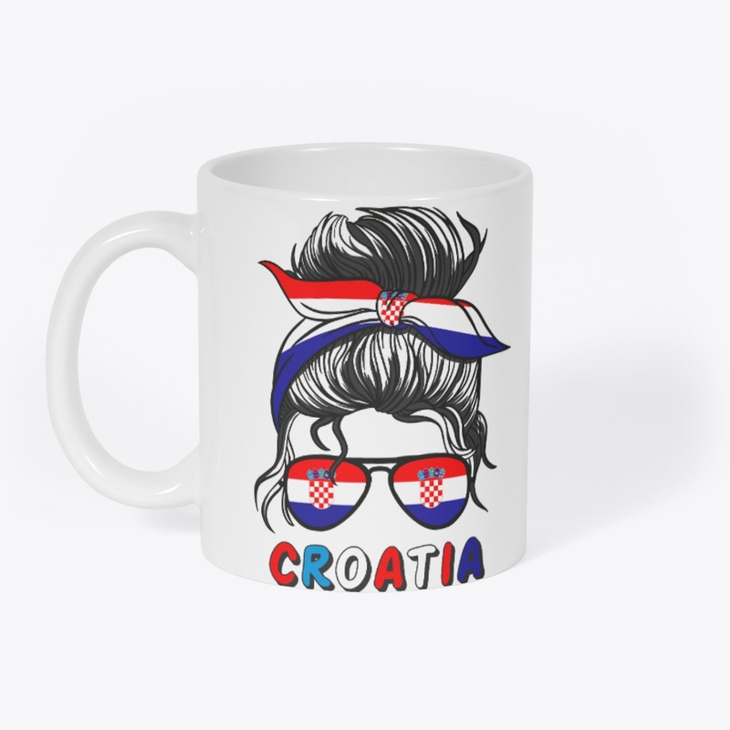  Hrvatska Croatia Flag Girls Croatian