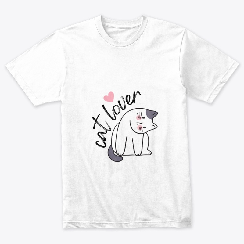 Cat with lover T-Shirt