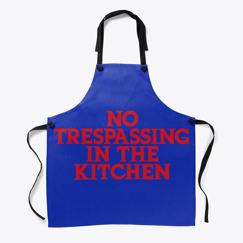 No Trespassing Apron