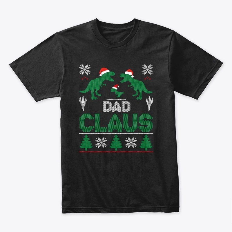 Mens Funny Papa Claus Christmas T-Shirt 