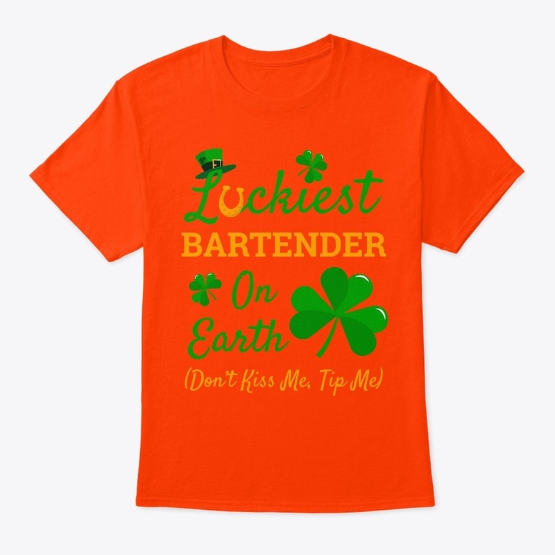 Click Buy Luckiest Bartender St Patt