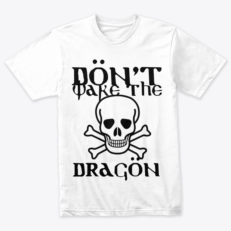 "DON'T WAKE THE DRAGON" logo apparel