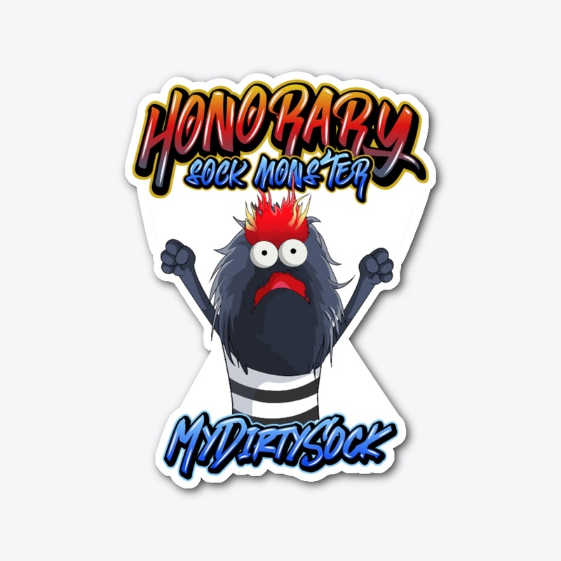 MDS - Honorary Sock Monster Sticker
