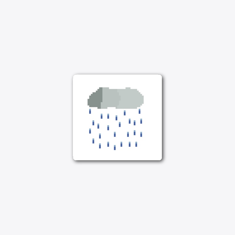 Rain Cloud WHITE LINE