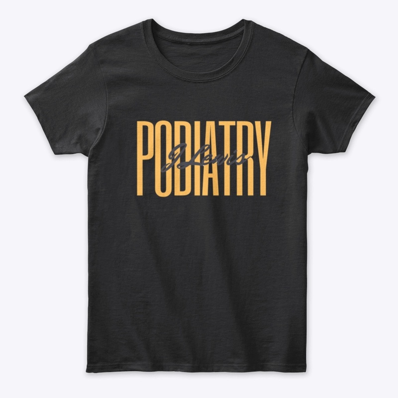 J Lewis Podiatry Yellow Logo