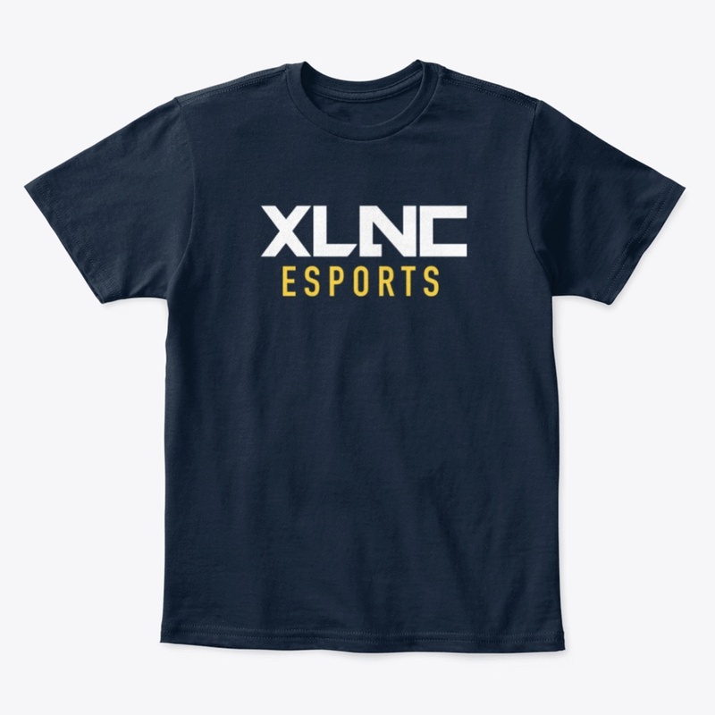 XLNC Esports Logo (White/Gold)