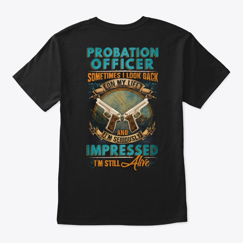 Probation Officer Is Alive Hoodie