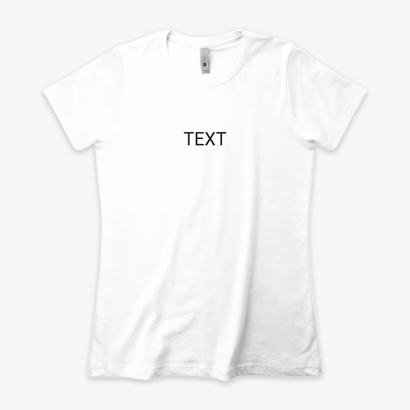 Text tshirt