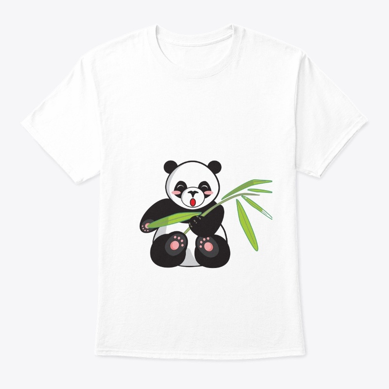 cute panda minimalistic art 
