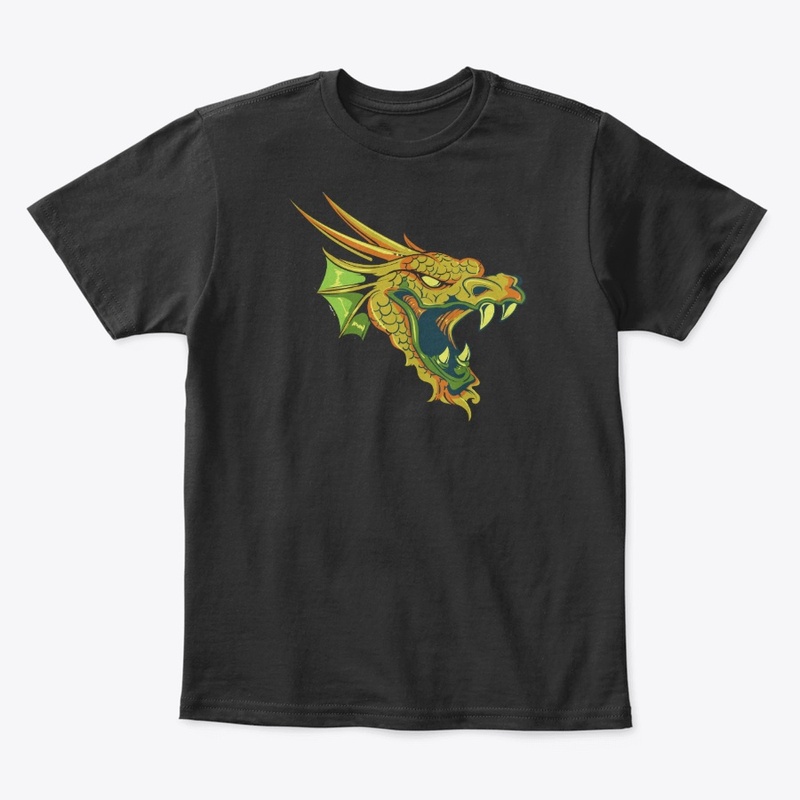 Angry Dragon Head