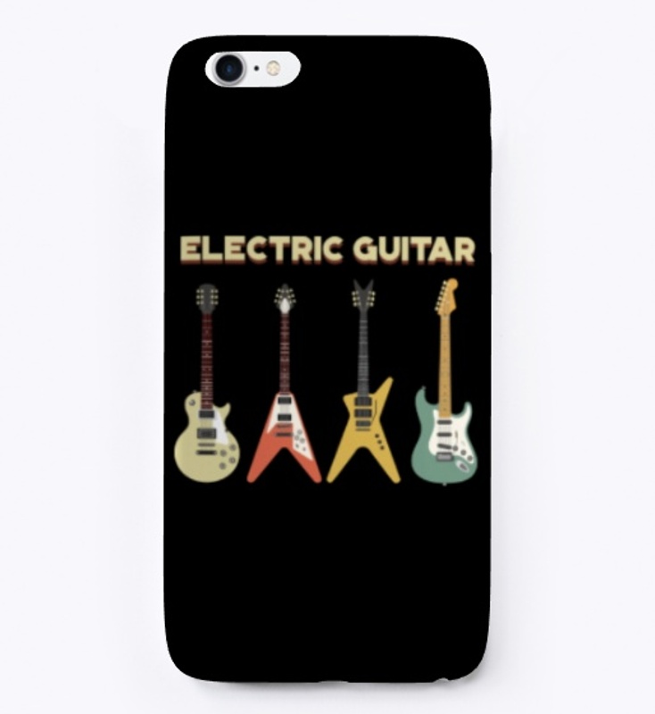 Vintage Electric Guitar For Music Lover