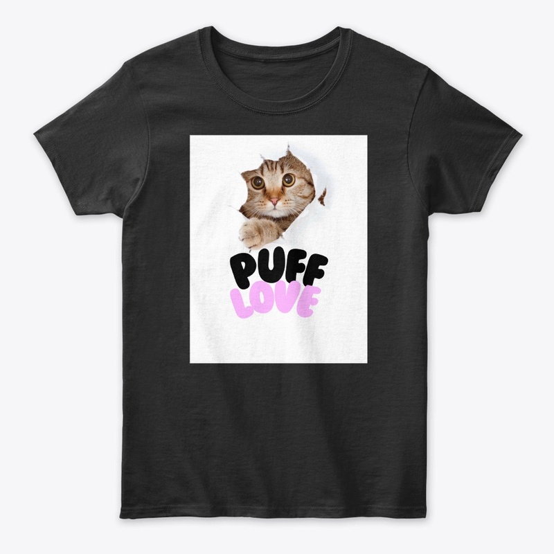 New design puff love T-shirt 