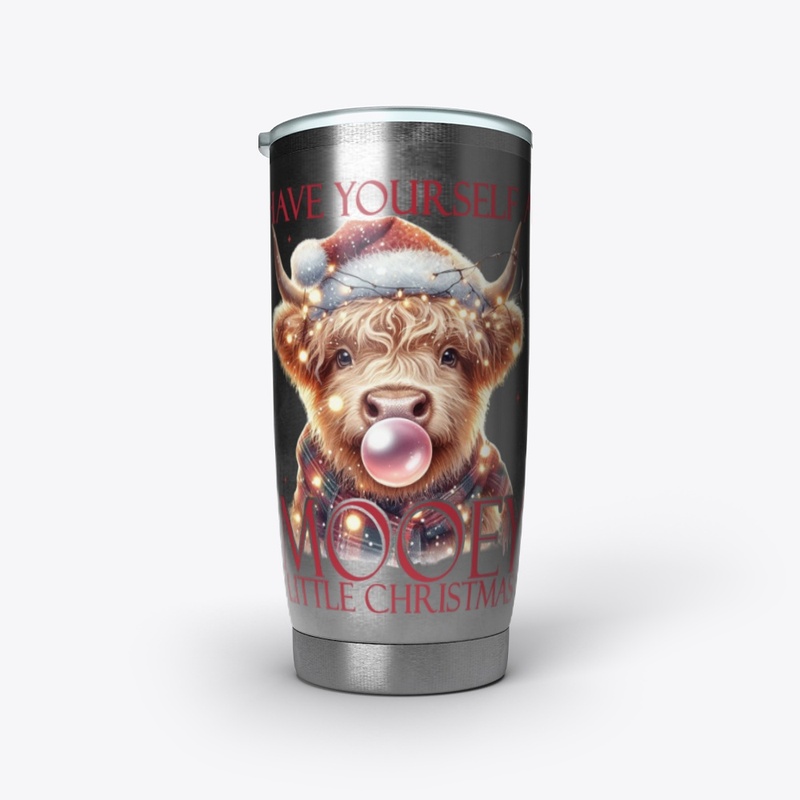 Charming Highland Cow Christmas