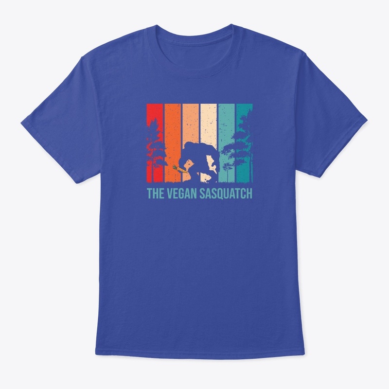 The Vegan Sasquatch Carrying a Carrot