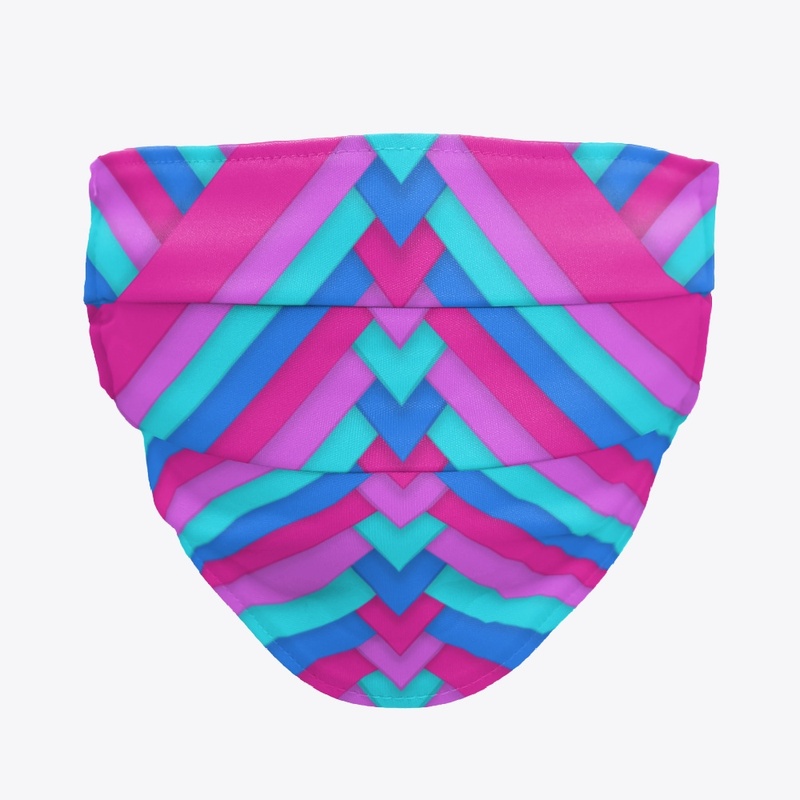 "Mailey" color pattern ribbons