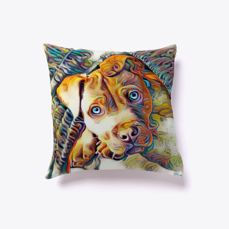 Artistic Swirl Pit Bull