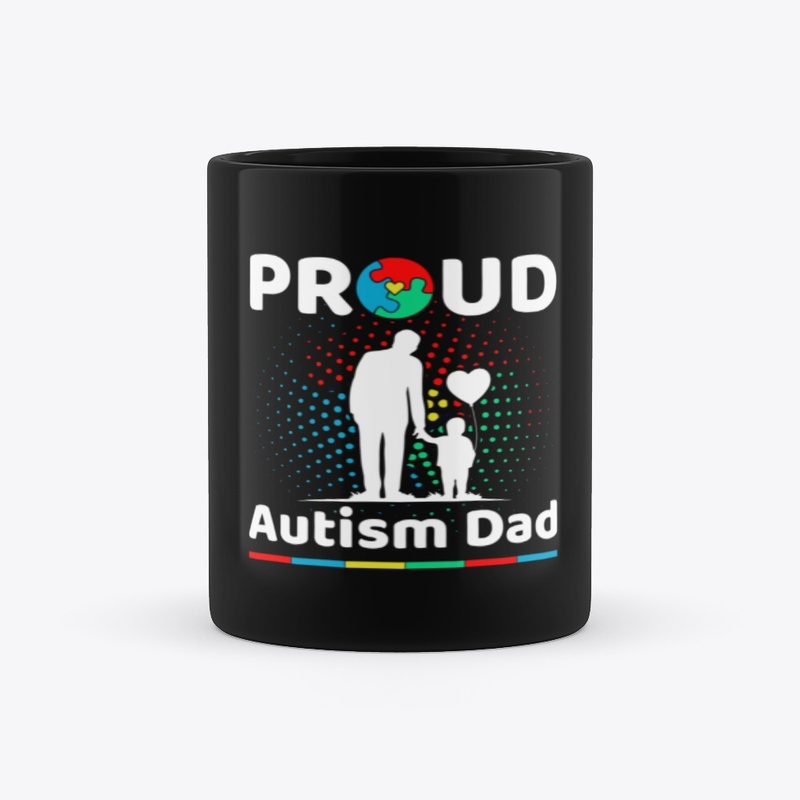 Autism Shirt - Proud Autism Dad