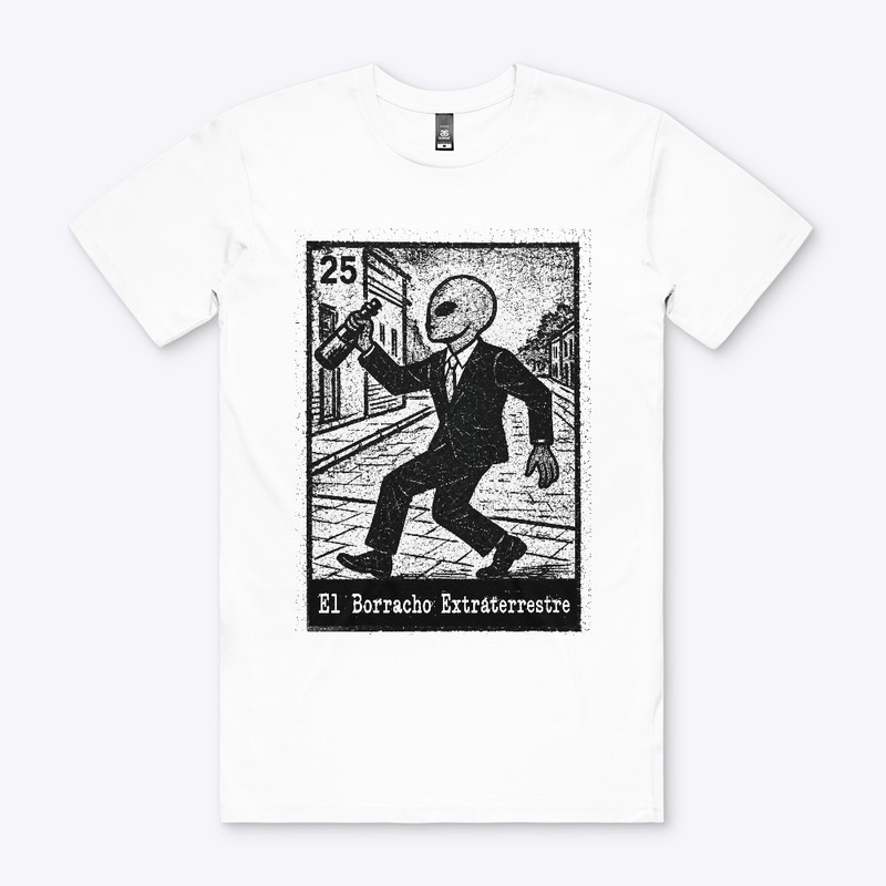 25: El Borracho Extraterrestre (white)