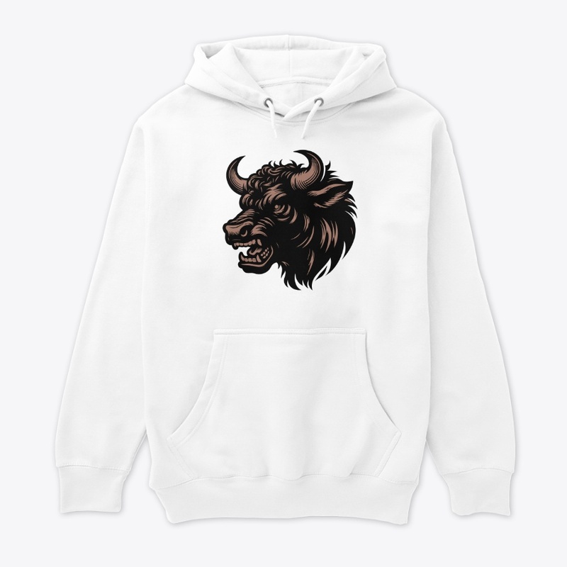 Untamed Cow Head Artwork